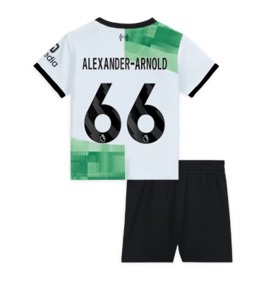 Liverpool Alexander-Arnold #66 Replica Away Stadium Kit for Kids 2023-24 Short Sleeve (+ pants)